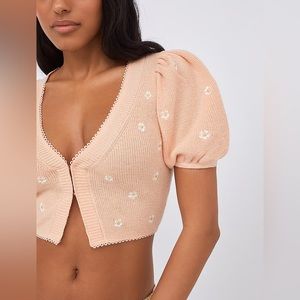 For love and lemons cropped cardigan